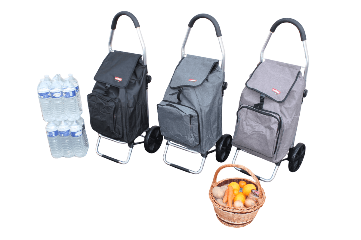 GRAND Chariot de course Caddie PLIABLE Grandes roues ISOTHERME Cad