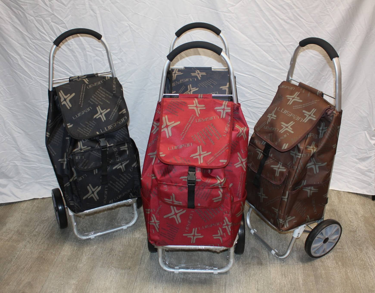 Roues Sac Pour Caddie Course GRAND Chariot De Courses Pliable