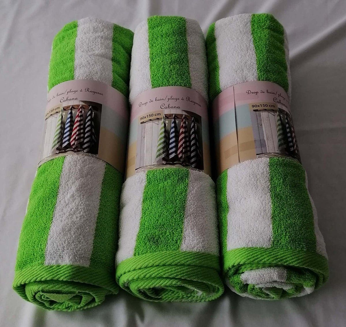LOT DE 3 SERVIETTES COULEURS | Madame Coton LOT DE 3 SERVIETTES COULEURS | Madame Coton