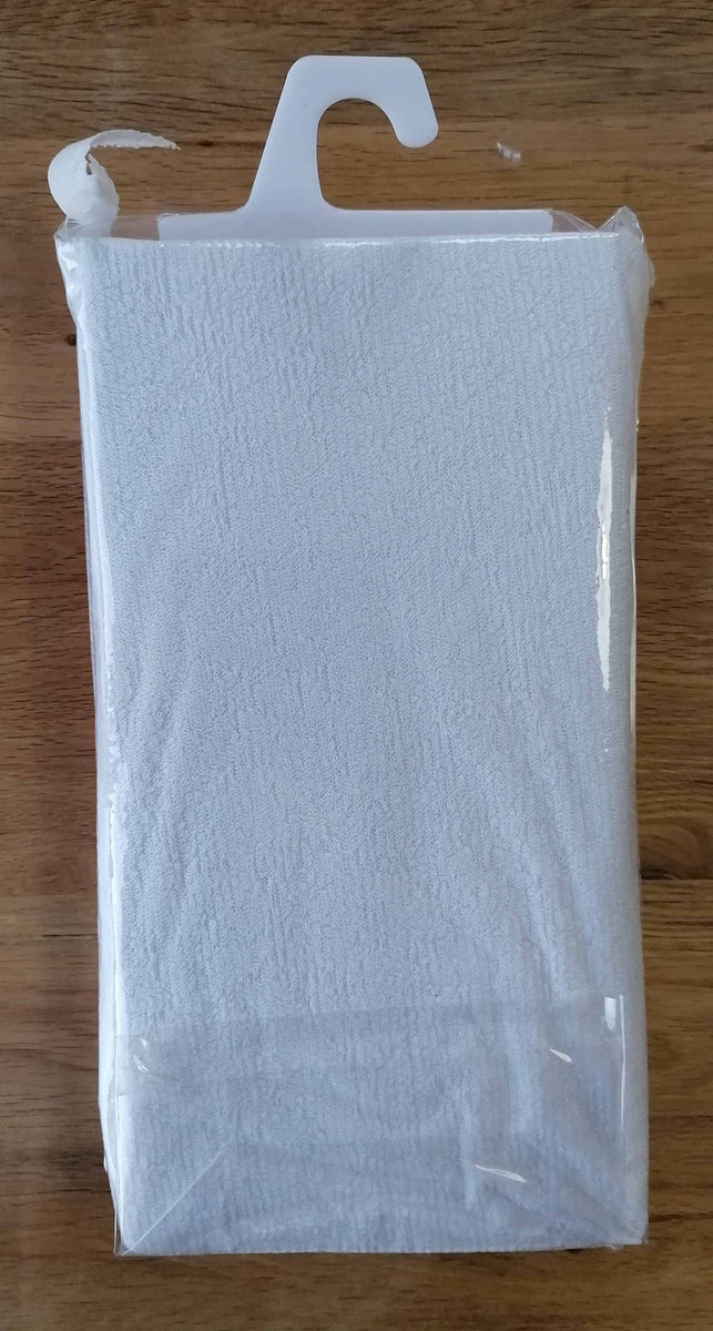 Alèse protège-matelas 90 x 190 cm imperméable 100% coton France - Blanc