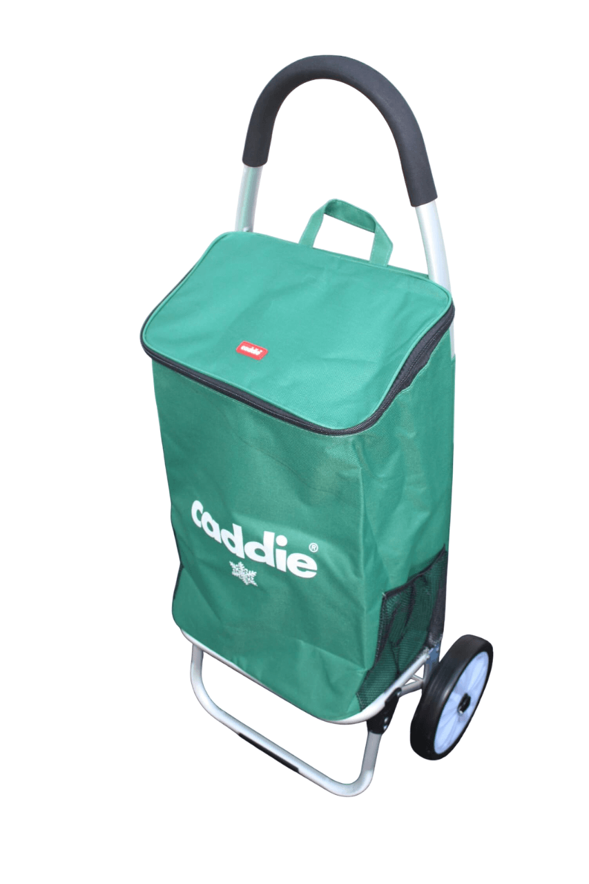 GRAND Chariot de course pliable Caddie 100% ISOTHERME - Grandes Roues & Cadre Aluminium