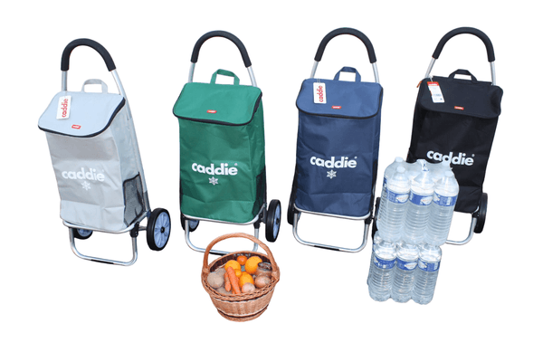 GRAND Chariot de course pliable Caddie 100% ISOTHERME - Grandes Roues & Cadre Aluminium