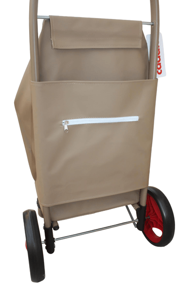 Chariot de courses Caddie - Pliable, Solide, Isotherme, Grandes Roues - 3 COLORIS