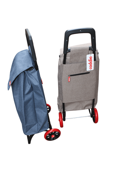 Chariot de courses Caddie 2 coloris - Pliable Qualité Haut de Gamme Solide