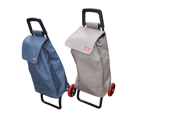 Chariot de courses Caddie 2 coloris - Pliable Qualité Haut de Gamme Solide