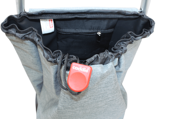 GRAND Chariot de courses CADDIE en ALUMINIUM - Grandes roues -  Maniable & Pliable - TOUT TERRAIN SOLIDE