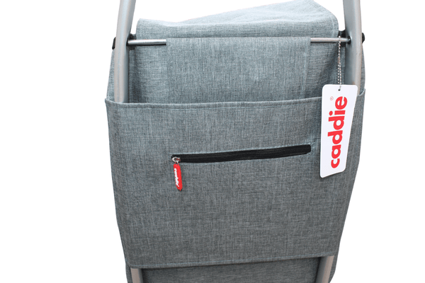 GRAND Chariot de courses CADDIE en ALUMINIUM - Grandes roues -  Maniable & Pliable - TOUT TERRAIN SOLIDE