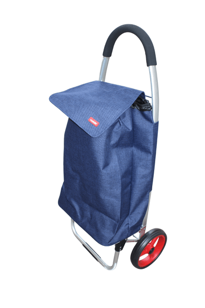 GRAND Chariot de courses CADDIE en ALUMINIUM - Grandes roues -  Maniable & Pliable - TOUT TERRAIN SOLIDE