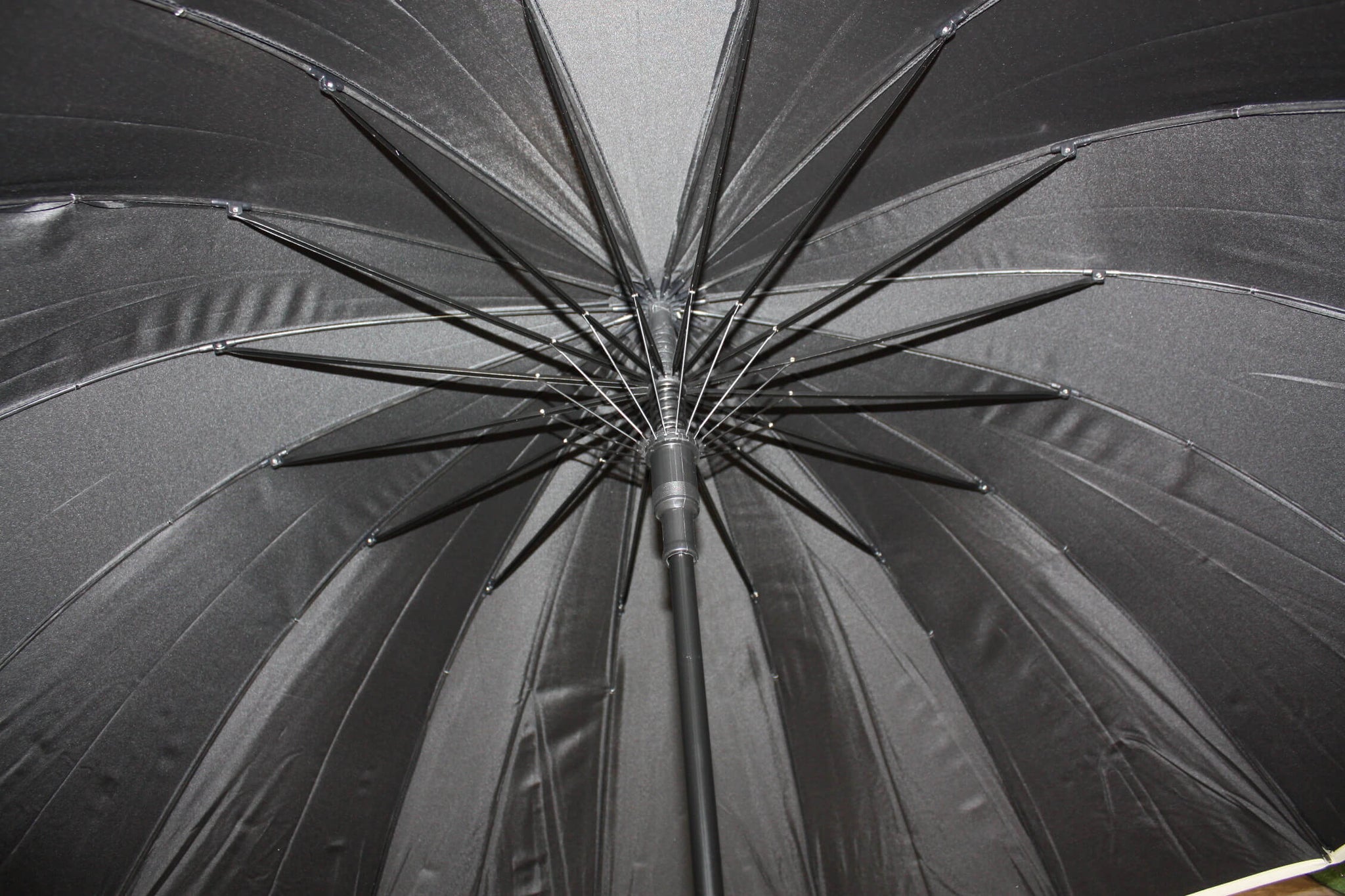 VON LILIENFELD Parapluie Automatique Devon Vert - 103 Cm 16 Baleines Fibre De Verre Ultra Résistant Au Vent