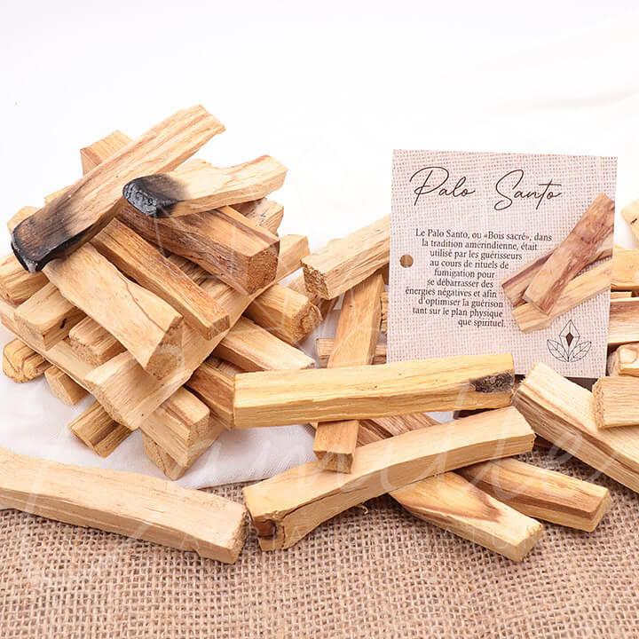 Batonnet de Palo Santo du Pérou - Bois Sacré qualité éthique bien être