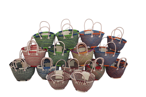 panier en paille de Madagascar grand choix de couleurs