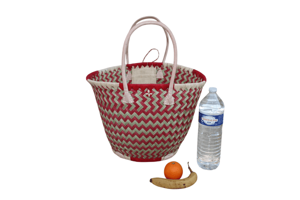 panier cabas en paille artisanat de Madagascar