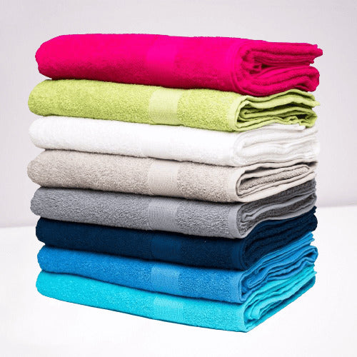 Towel / bath sheet 50x100cm - 100% Cotton - thick quality hotel toiletries