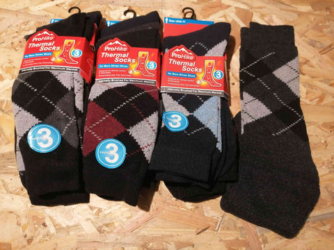 Packung mit 9 Paar Socken 40/45 - WARM WINTER WANDERN SKI KALT