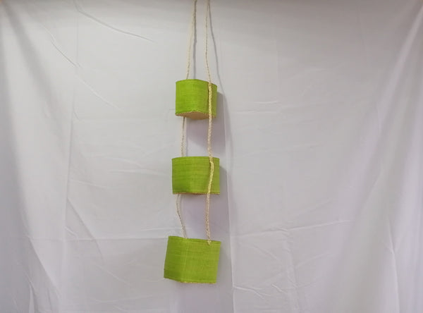 Rabane hanging baskets to hang / Spice rack, hanging plants or various storage - 5 COLORS to CHOOSE - ARTISANAL -