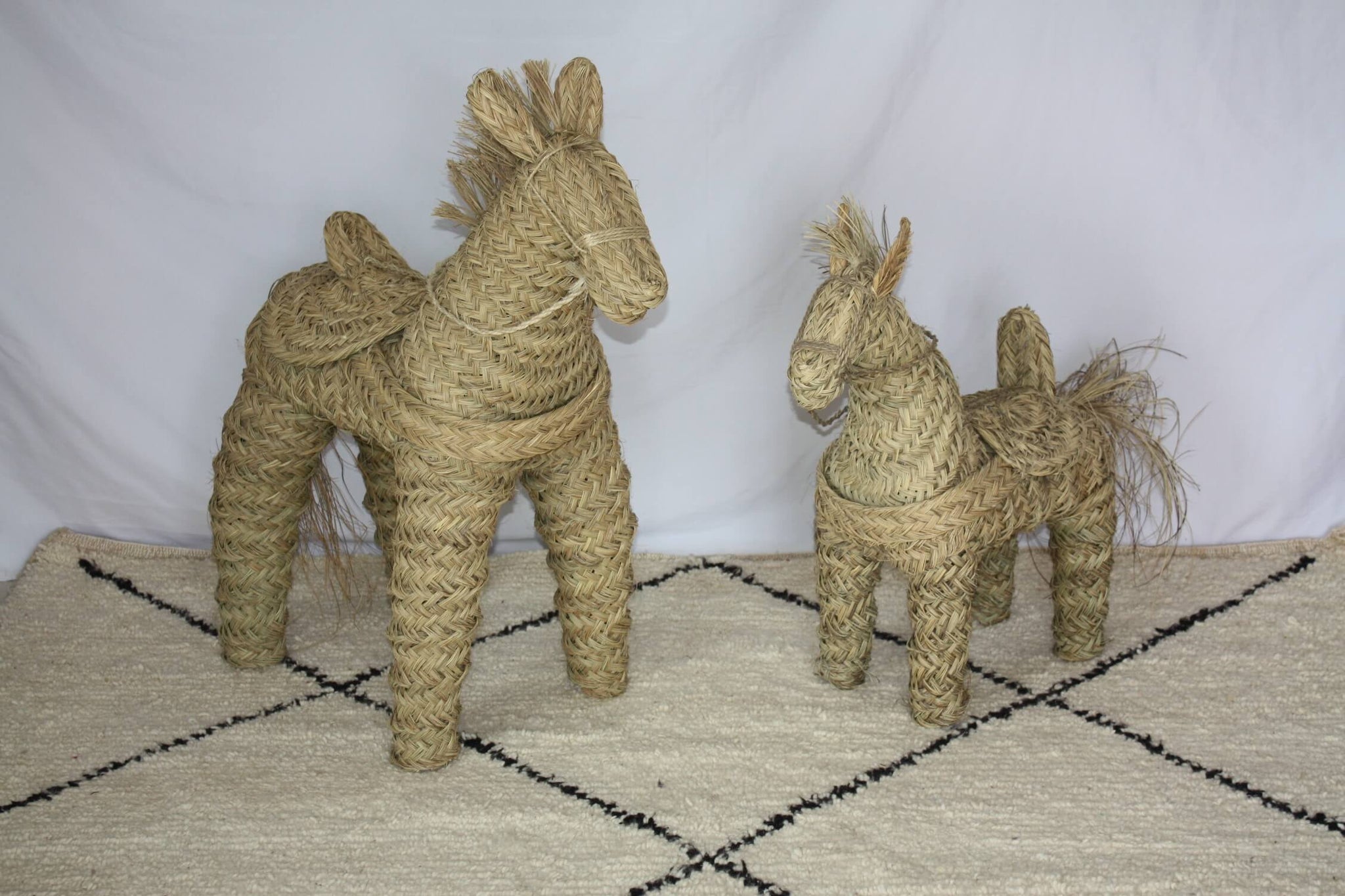 Coiffe Et Rênes Pour Cheval Paso Péruvien - Tressé Main Nickel - Occasion Pérou