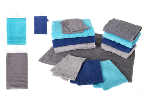 Set of 6 washcloths 100% COTTON - CLEARANCE -