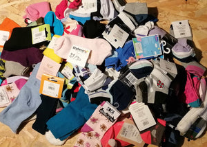 Lot 20 paires de chaussettes ENFANTS - DESTOCKAGE - STOCK LIMITÉ