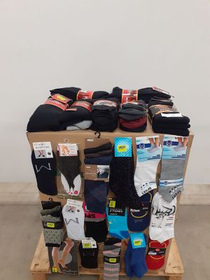 Lot 20 paires de chaussettes HOMME - DESTOCKAGE - STOCK LIMITÉ