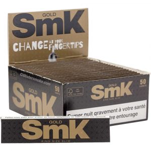 1 à 25 paquets de feuilles SMK SLIM longue Ultra Fine