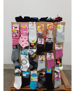 Packung mit 20 Paar DAMEN-Socken - AUSVERKAUFT - BEGRENZTER VORRAT