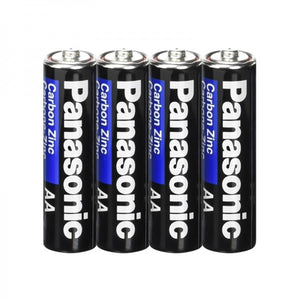 Lot of 4 / 16 / 48 AA LR6 batteries - PANASONIC - 0% Mercury - Zinc Carbon very long life