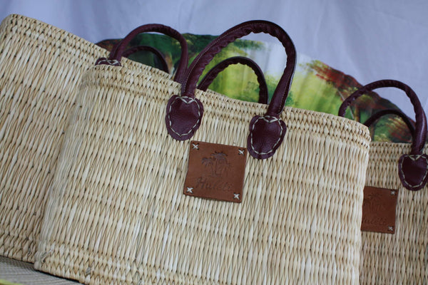 Soft Wicker Basket - 3 sizes - Large Giant XXXL Bag &amp; Tote!!! For shopping, markets, beach ... rush reed - Huléti -
