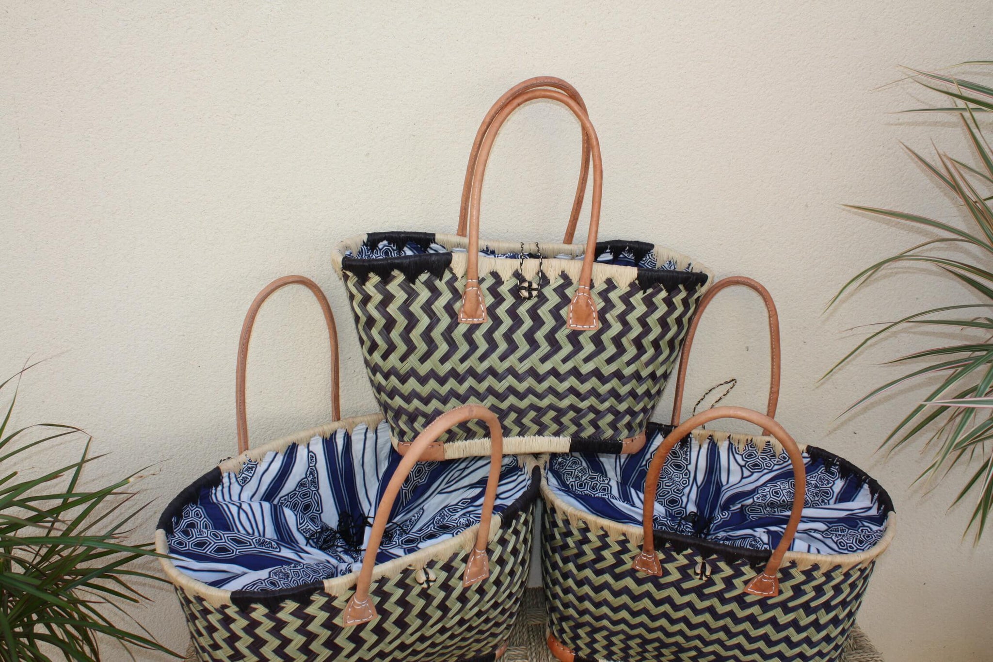 Fonowx Grand Panier De Marché, Panier Sac D'épicerie, Sac à