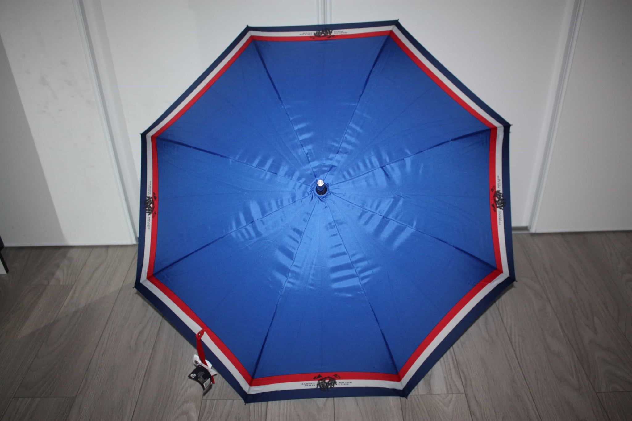 Parapluie HARVEY MILLER POLO CLUB - Renforcé Anti Rafale de Vent