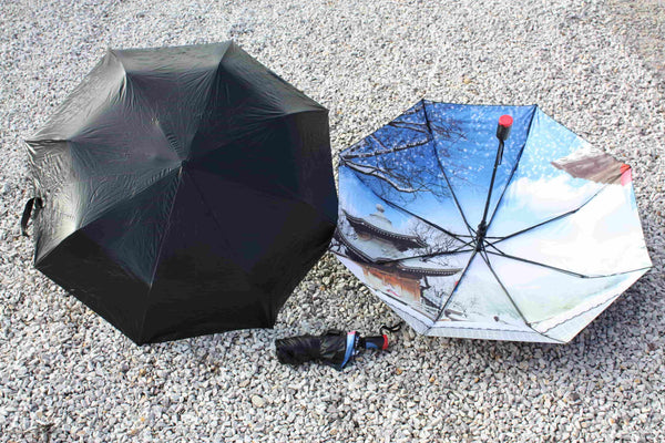 Superbe Parapluie GRIMALDI - Rétractable Double Toile - Automatique - 3 MODÈLES -