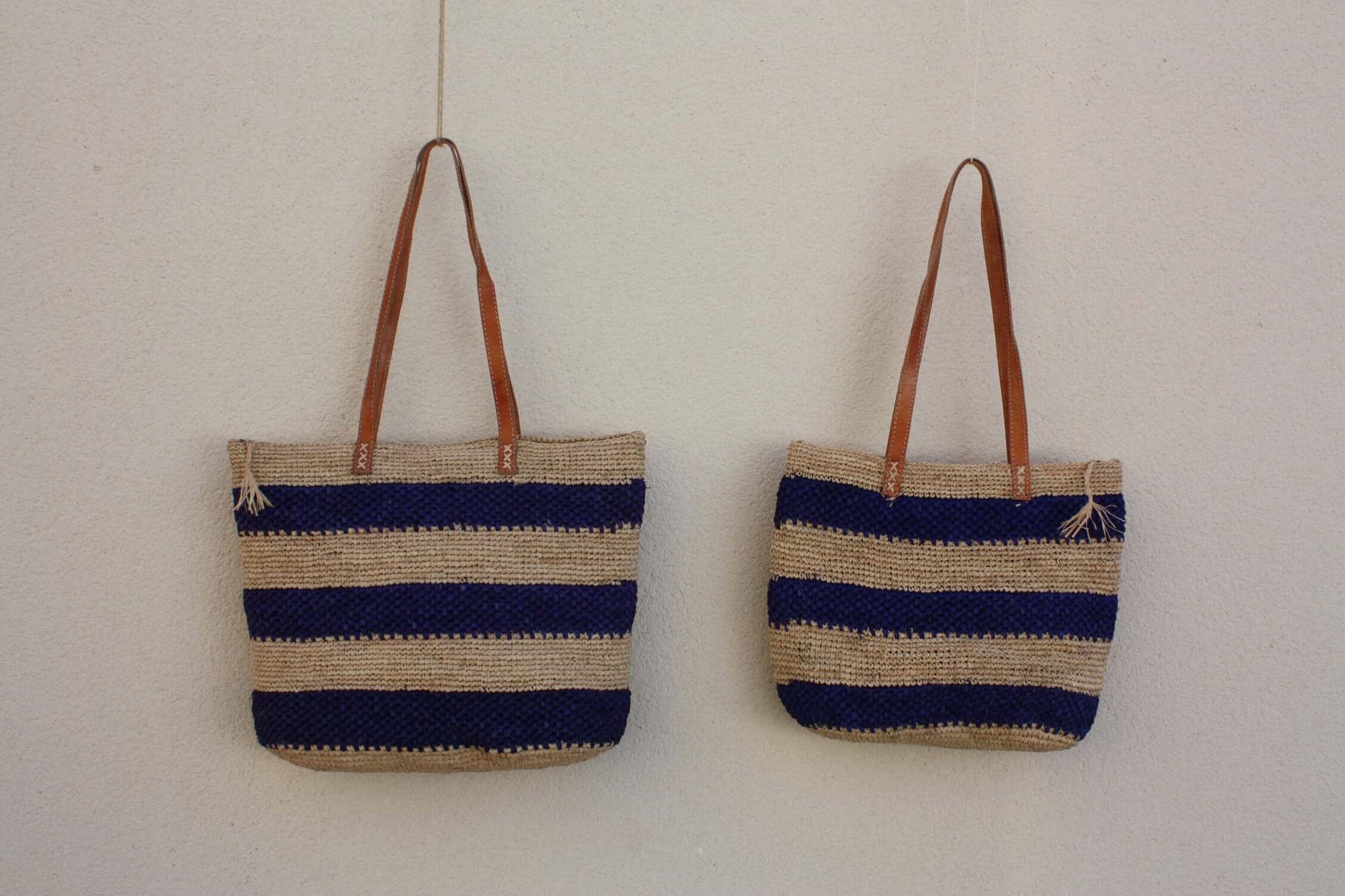 Sac à Main En Raphia Naturel 100% Végétal Crochet - Sur Commande Uniquement - Fait Main Sans Marque