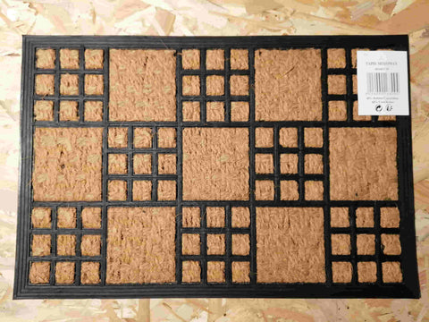 Entrance Doormat 40x60cm - Rubber &amp; Coconut - Non-slip - SEVERAL MODELS